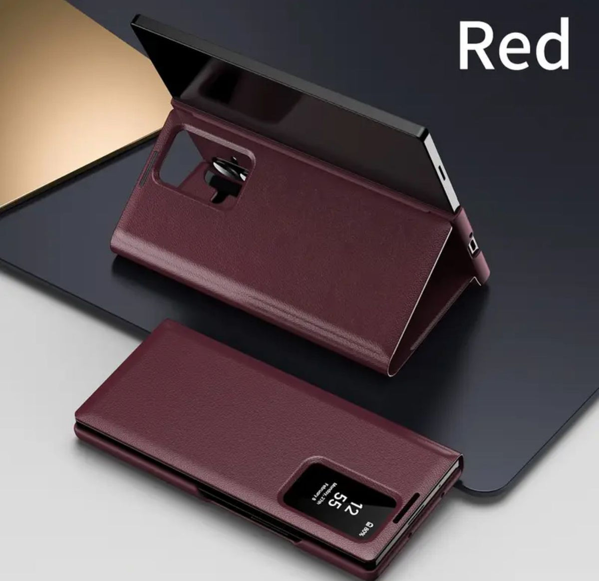 Samsung Smart View Wallet Case for Galaxy Z Fold 7 & Fold 6 – Premium Quality, Window Display