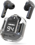Premium TWS Earbuds | Dual Mic ENC | Wireless 5.3 | HD Display Transparent Case